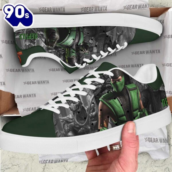 Mortal Kombat Reptile Stan Smith Shoes Gift For Your Kid