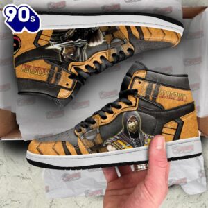 Mortal Kombat Sneakers Scorpion Shoes Custom For Fans