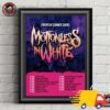 Motionless In White European Summer Shows 2025 Tour Dates Canvas