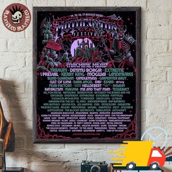 Motocultor Festival 2025 Lineup In CarhaixCanvas