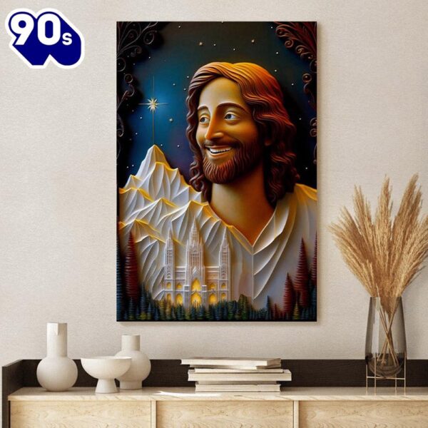 Mountains Of The Lord Children Jesus Canvas Art   Gift For Christmas