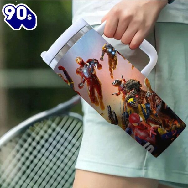 Movies Superheroes Printed Insulated Tumbler