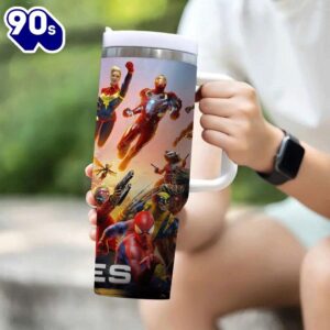 Movies Superheroes Printed Insulated Tumbler