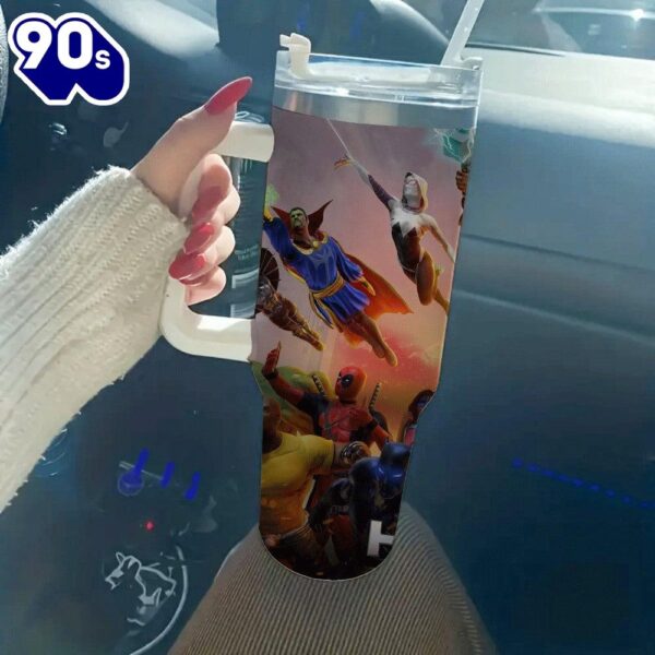 Movies Superheroes Printed Insulated Tumbler