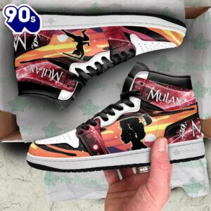 Mulan Silhouette J1 Shoes Custom For Fans Sneakers