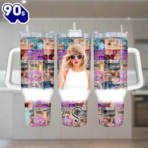 Music Icon Inspired 40oz Tumbler Design