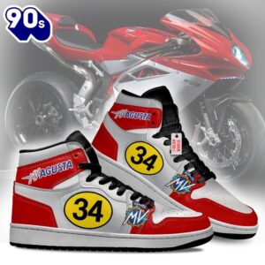 MV Agusta 500s MotoGP J1 Shoes Custom Sneakers For Fans