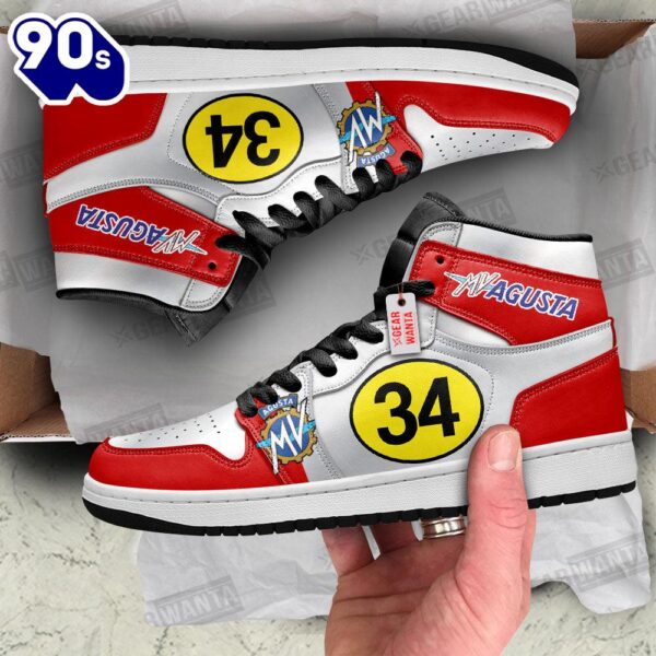 MV Agusta 500s MotoGP J1 Shoes Custom Sneakers For Fans