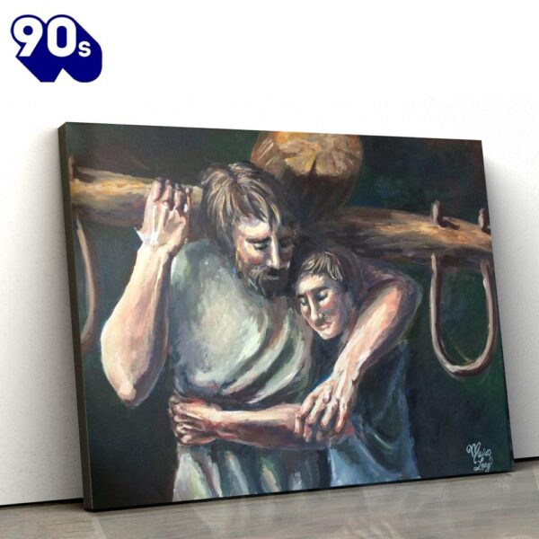 My Yoke Is Easy Jesus Canvas Pictures   Gift For Christmas