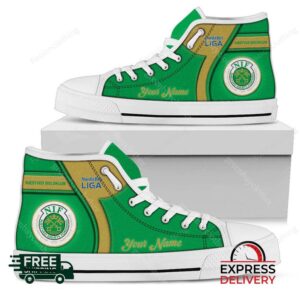 Naestved Personalized High Top Canvas Shoes