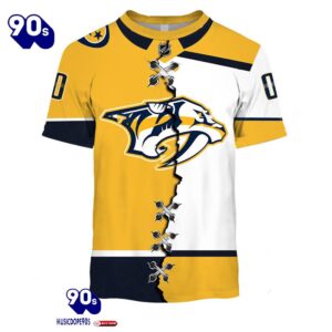 Nashville Predators Personalized NHL Mix Jersey