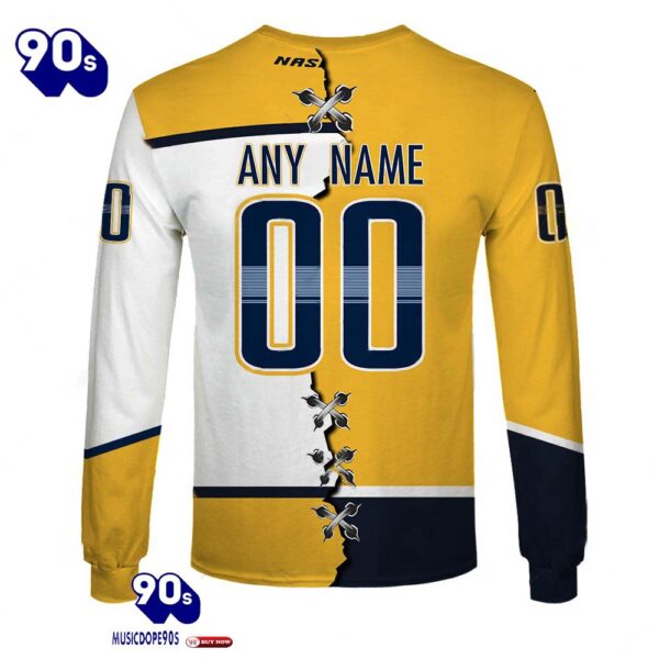 Nashville Predators Personalized NHL Mix Jersey