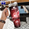 NBA Atlanta Hawks Custom Stanley Quencher 40oz Stainless Steel Tumbler With Handle