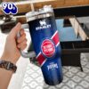 NBA Detroit Pistons Custom Stanley Quencher 40oz Stainless Steel Tumbler With Handle