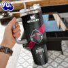 NBA Houston Rockets Custom Stanley Quencher 40oz Stainless Steel Tumbler With Handle