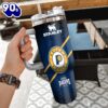 NBA Indiana Pacers Custom Stanley Quencher 40oz Stainless Steel Tumbler With Handle