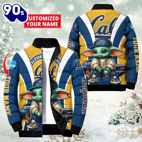 NCAA California Golden Bears Sport Baby Yoda Puffer Jacket For Fans – NCAA Puffer Jacket