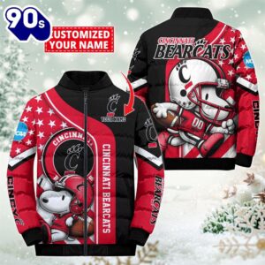 NCAA Cincinnati Bearcats Snoopy Puffer…