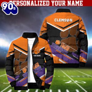 NCAA Clemson Tigers Puffer Jacket…