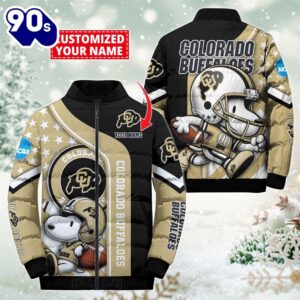 NCAA Colorado Buffaloes Snoopy Puffer…