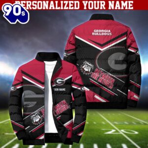 NCAA Georgia Bulldogs Puffer Jacket…