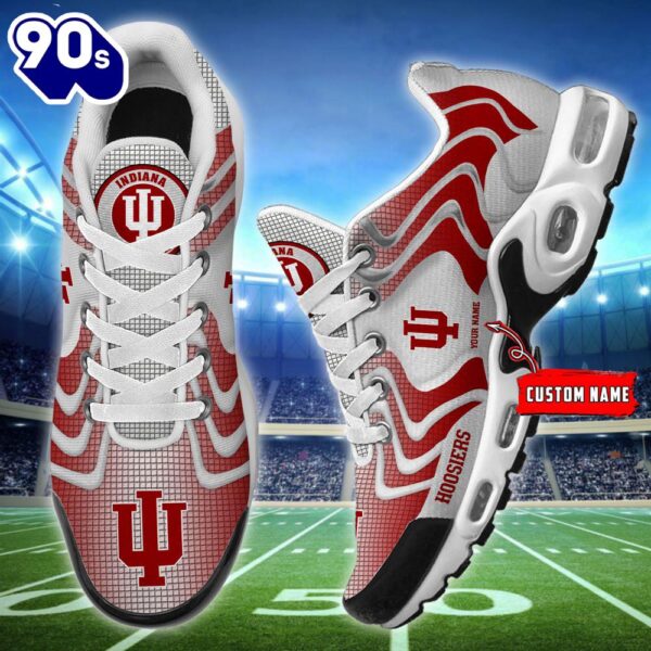 NCAA Indiana Hoosiers Football Team TN Shoes – Custom Name