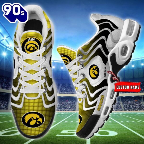 NCAA Iowa Hawkeyes Football Team TN Shoes – Custom Name