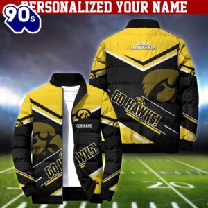 NCAA Iowa Hawkeyes Puffer Jacket…