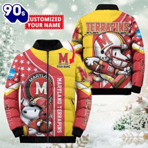 NCAA Maryland Terrapins Snoopy Puffer…