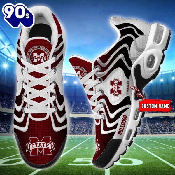 NCAA Mississippi State Bulldogs Football Team TN Shoes – Custom Name