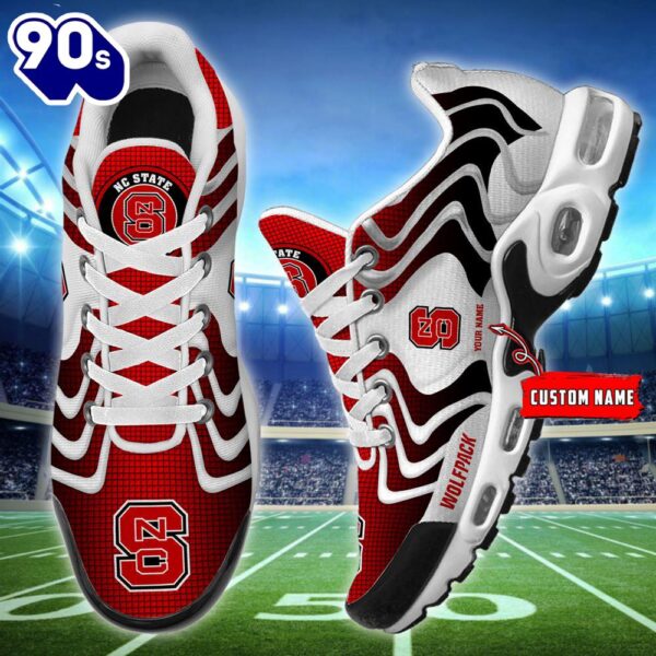 NCAA NC State Wolfpack Football Team TN Shoes – Custom Name