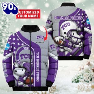 NCAA TCU Horned Frogs Snoopy…