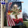 NCAA UCF Knights Football Team Cross Christmas Garden Flag