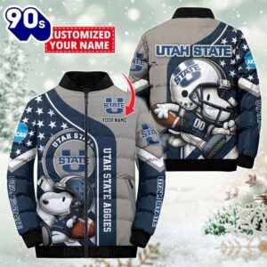 NCAA Utah State Aggies Snoopy…