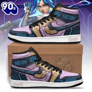 Neon Valorant Agent Shoes Custom For Gamer