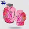 Never Lose Hope Breast Cancer All Over Print Hoodie