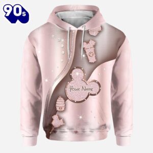 Never Stop Dreaming - Personalized Mickey Mouse Hoodie and Leggings