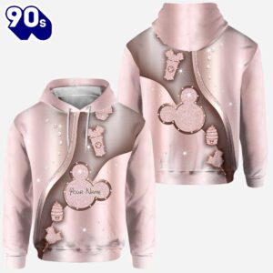 Never Stop Dreaming - Personalized Mickey Mouse Hoodie and Leggings