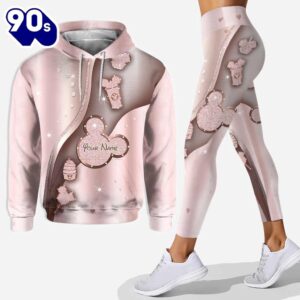 Never Stop Dreaming - Personalized Mickey Mouse Hoodie and Leggings