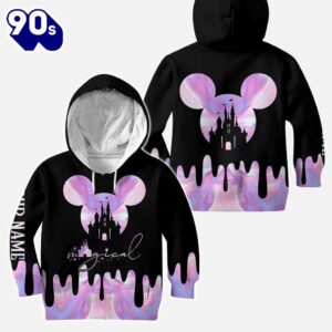 Never Too Old For Magic - Personalized Mickey Mouse Hoodie and Leggings