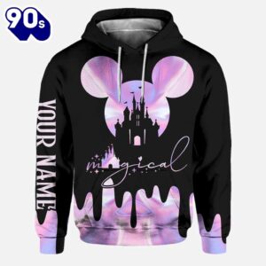 Never Too Old For Magic - Personalized Mickey Mouse Hoodie and Leggings