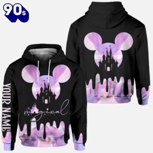 Never Too Old For Magic - Personalized Mickey Mouse Hoodie and Leggings