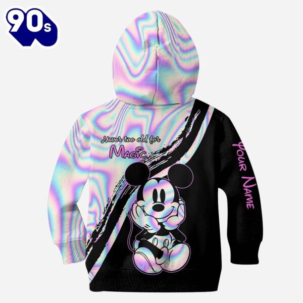 Never Too Old – Personalized Mickey Mouse Hoodie and Leggings