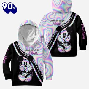 Never Too Old - Personalized Mickey Mouse Hoodie and Leggings