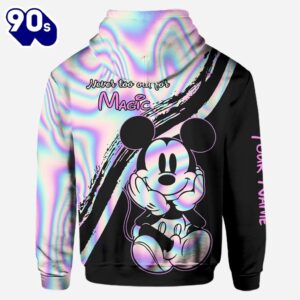 Never Too Old - Personalized Mickey Mouse Hoodie and Leggings