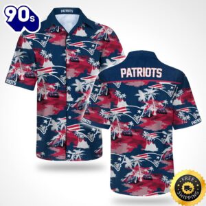 New England Patriots Aloha Shirt…