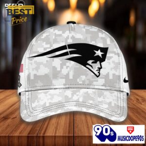 New England Patriots Camo 2024 Salute to Service Hoodie, Jogger, Cap