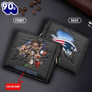 New England Patriots Men’s Leather…