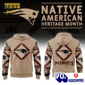 New England Patriots NFL America Native Hoodie, Jogger, Cap