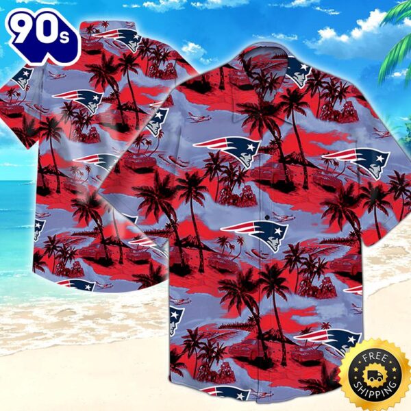 New England Patriots Nfl Hawaiian Shirt Summer Button Up